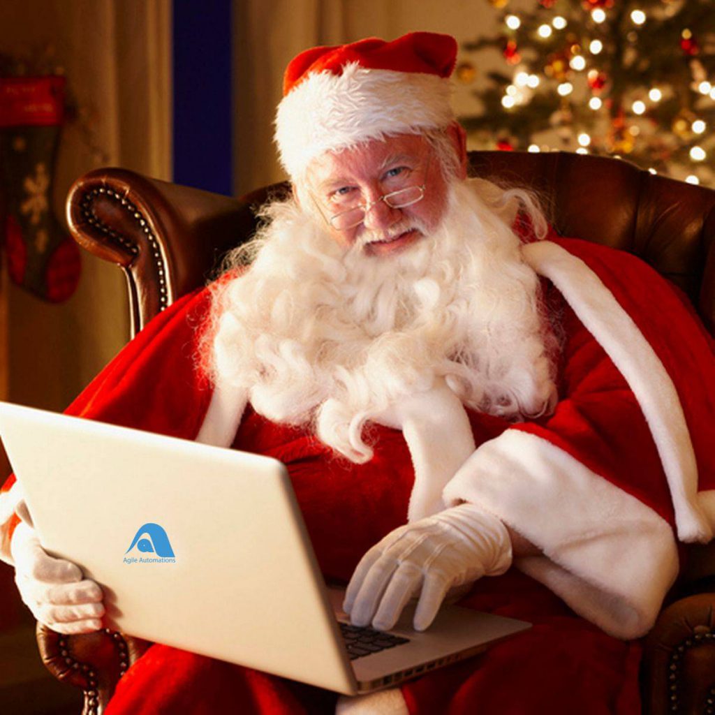 Santa using Agile Automations RPA